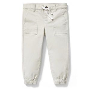 Janie & Jack Boys Twill Joggers